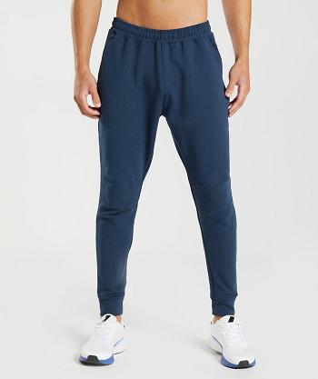 Pantalones Jogger Gymshark Rest Day Knit Hombre Azul Marino | CO 3717SGL